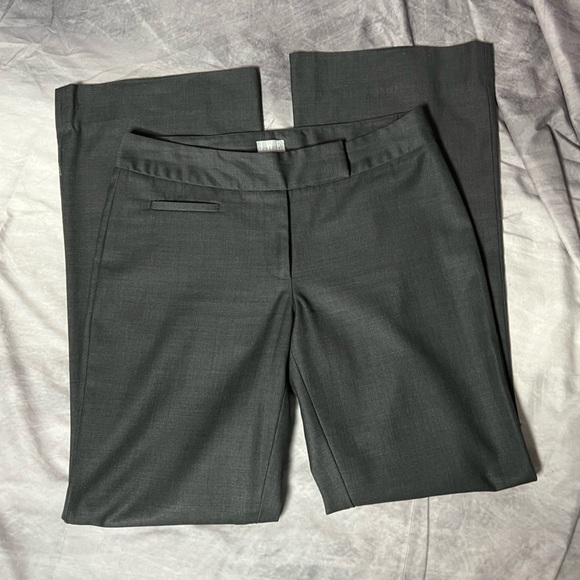 JWE Designs Dark Gray Adjustable Waist Trouser Dress Pants - Picture 6 of 9